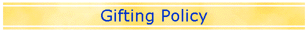 Gifting Policy