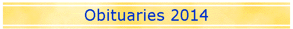 Obituaries 2014