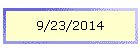 9/23/2014